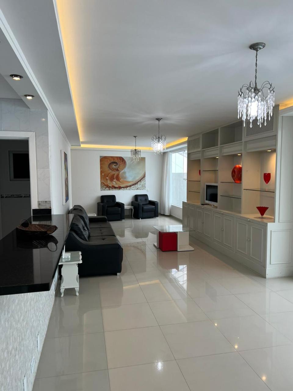 Cobertura 5 Suites Frente Mar Guaruja Pitangueiras Guarujá Exterior foto
