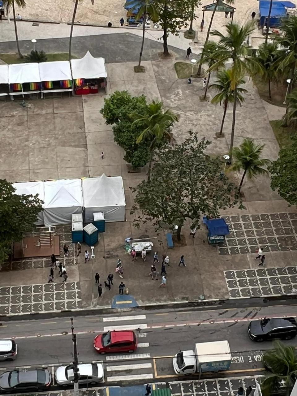 Cobertura 5 Suites Frente Mar Guaruja Pitangueiras Guarujá Exterior foto