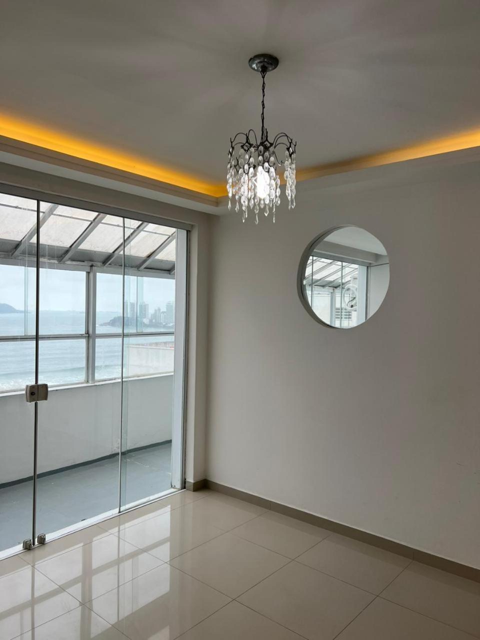 Cobertura 5 Suites Frente Mar Guaruja Pitangueiras Guarujá Exterior foto
